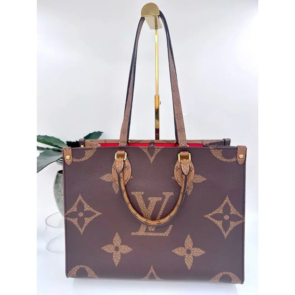 Louis Vuitton Reverse Monogram On the Go MM‎ CoA Authentic